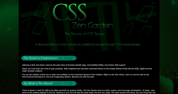 CSS Zen Garden