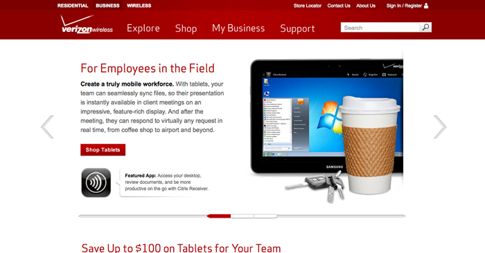 Verizon Tablet